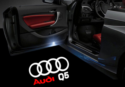 Проектираща светлинна декорация за вратата на автомобил подходяща за ауди в различни модели