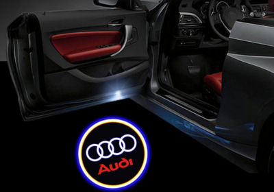 Проектираща светлинна декорация за вратата на автомобил подходяща за ауди в различни модели