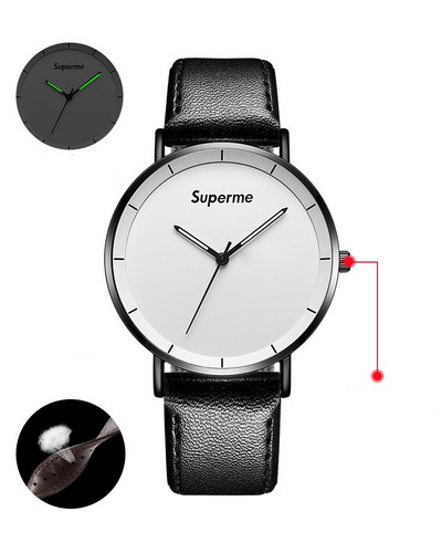 Neperšlampamas vyriškas elektroninis juodos spalvos laikrodis