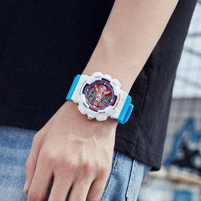 Нов модел мъжки водоустойчив електронен часовник в няколко цвята