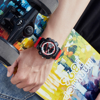 Нов модел мъжки водоустойчив електронен часовник в няколко цвята