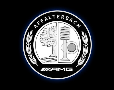 Проектираща светлинна декорация за вратата на автомобила подходяща за Mercedes в няколко модела