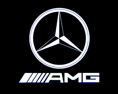 Проектираща светлинна декорация за вратата на автомобила подходяща за Mercedes в няколко модела