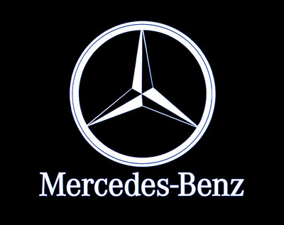 Проектираща светлинна декорация за вратата на автомобила подходяща за Mercedes в няколко модела