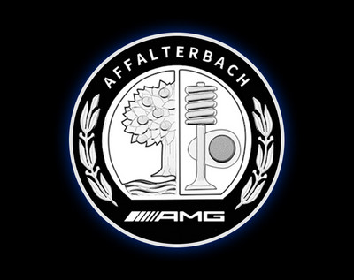 Проектираща светлинна декорация за вратата на автомобила подходяща за Mercedes в няколко модела