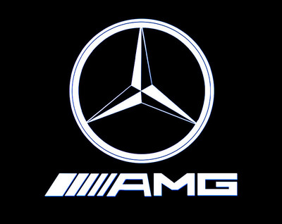 Проектираща светлинна декорация за вратата на автомобила подходяща за Mercedes в няколко модела