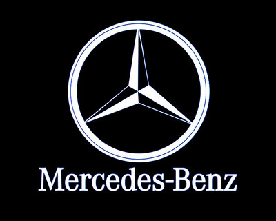 Проектираща светлинна декорация за вратата на автомобила подходяща за Mercedes в няколко модела