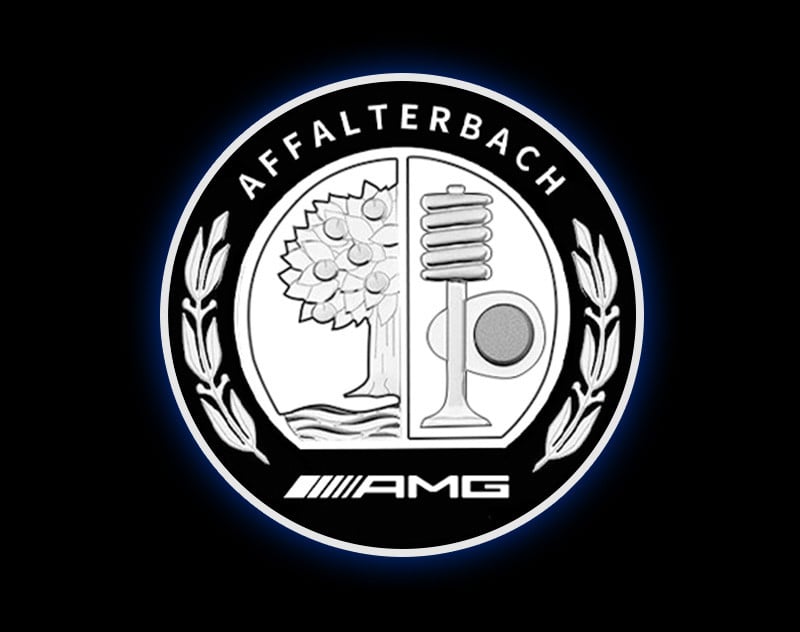 Проектираща светлинна декорация за вратата на автомобила подходяща за Mercedes в няколко модела