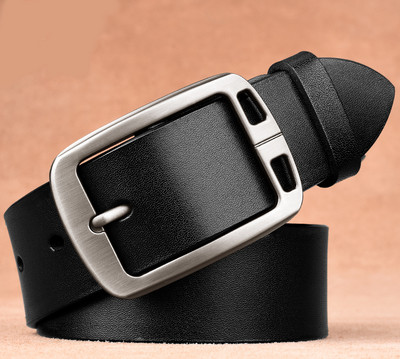 Muški remen od čiste kože sa metalnom kopčom