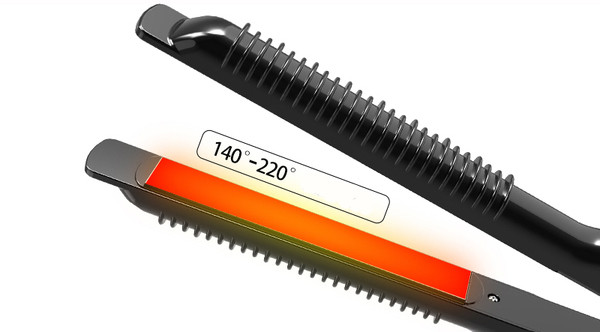 Nedidelis nešiojamas tiesintuvas skirtas plaukams tiesinti arba apimti