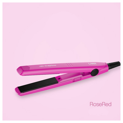 Mini nešiojamas plaukų tiesintuvas su lediniu apšvietimu