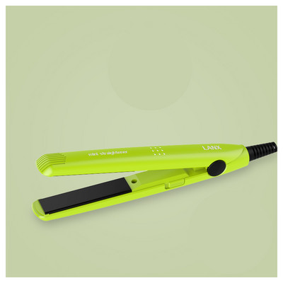 Mini nešiojamas plaukų tiesintuvas su lediniu apšvietimu