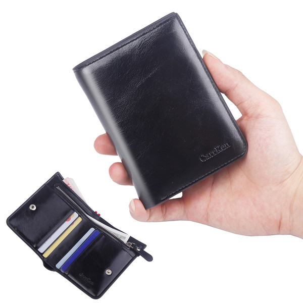 Vyriška šešių spalvų dirbtinės odos piniginė