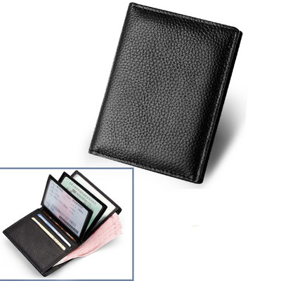 Ежедневен мъжки портфейл в черен цвят от еко кожа - няколко модела