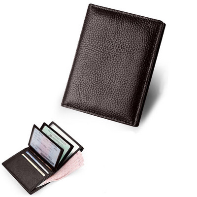 Ежедневен мъжки портфейл в черен цвят от еко кожа - няколко модела