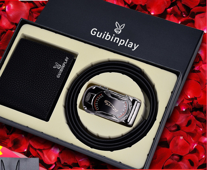 Kingikomplekt meestele koos vöö ja rahakotiga