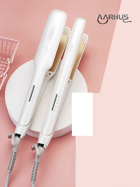 Преса за коса с йонизация AARHUS за изправяне и къдрене