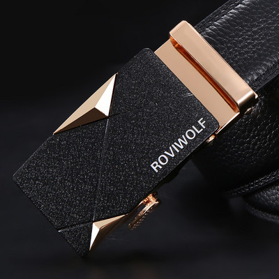 Модерен мъжки колан от еко кожа в два модела