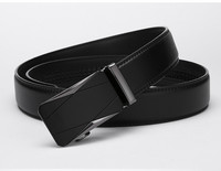Черен мъжки колан от еко кожа в няколко модела