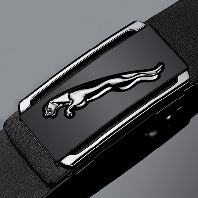 Модерен мъжки колан от еко кожа с различни катарами