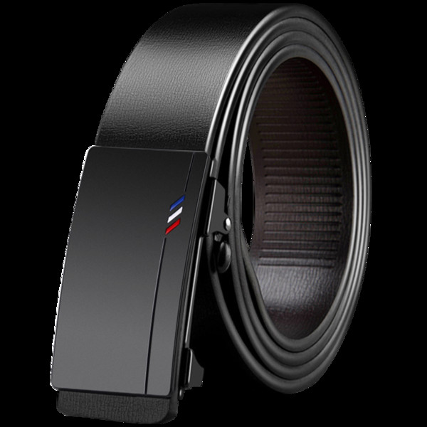 Модерен мъжки колан от еко кожа с различни катарами