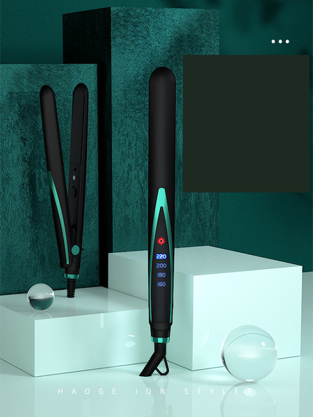 Paspauskite garbanotiems arba tiesiems plaukams formuoti su reguliuojama temperatūra