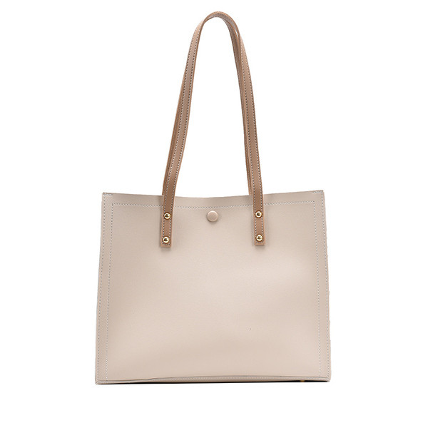 Ежедневна дамска чанта от еко кожа в два размера