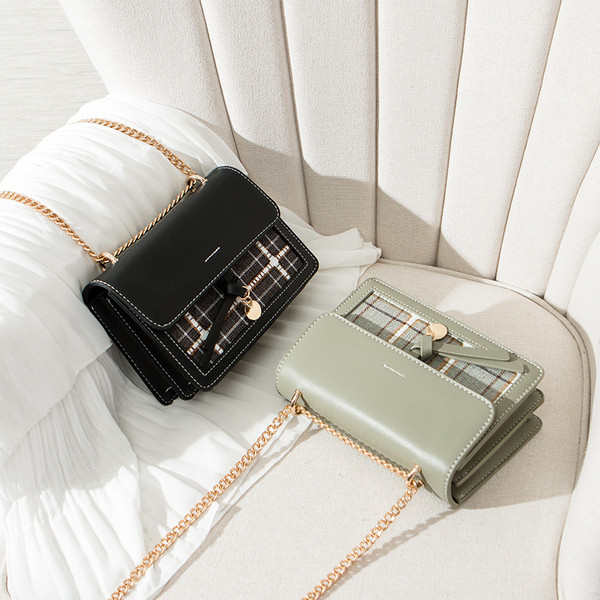 Модерна дамска чанта с дълга дръжка в два модела