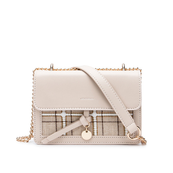 Модерна дамска чанта с дълга дръжка в два модела