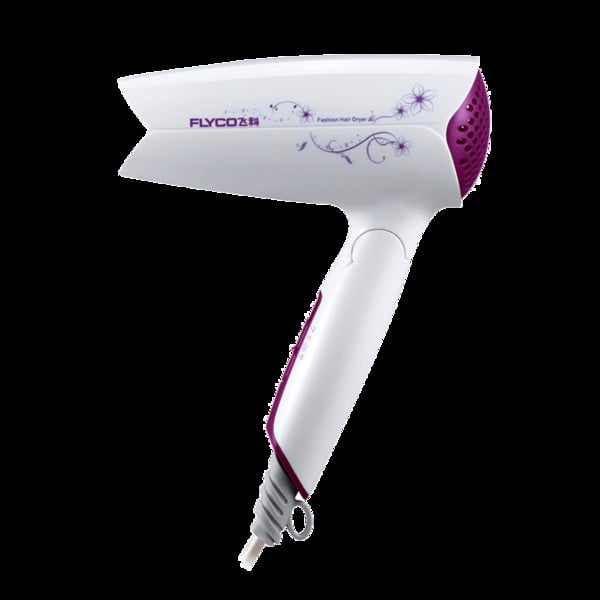 Baltos spalvos sulankstomas plaukų džiovintuvas Feike su trimis pakopomis - 1200W