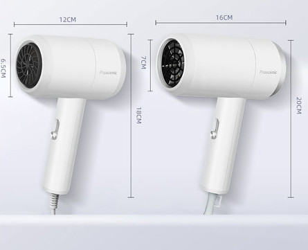 Сешоар с отрицателни йони и 1600W мощност в бял цвят