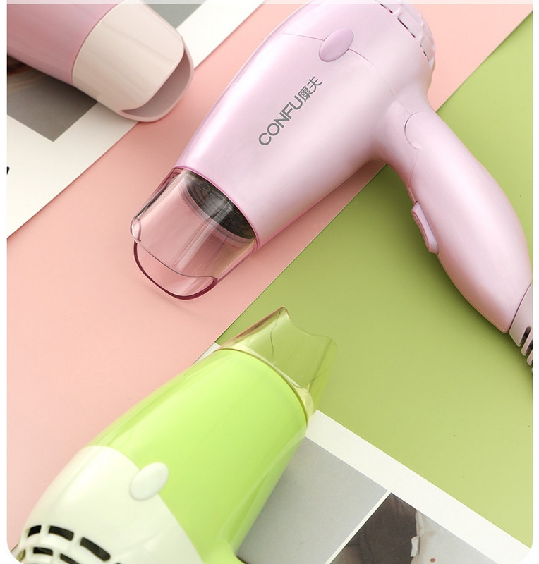 Sulankstomas nešiojamas plaukų džiovintuvas Kangfu, kurio galia 800w