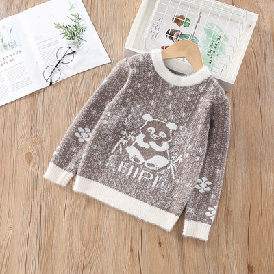 Ежедневен детски пуловер за момичета в няколко модела