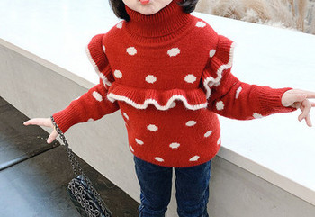 Παιδικό καθημερινό πουλόβερ για κορίτσια