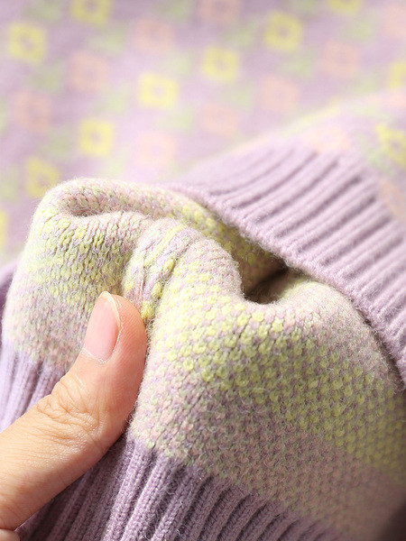 Дебел детски пуловер или жилетка за момичета 