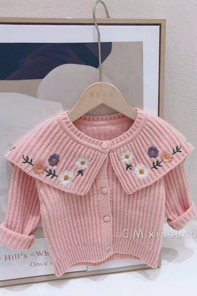 Vaikiška liemenė ar megztinis mergaitėms kelių modelių