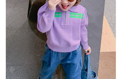 Детски пуловер за момичета в различни модели