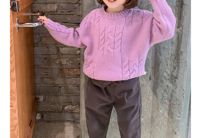 Детски пуловер за момичета в различни модели