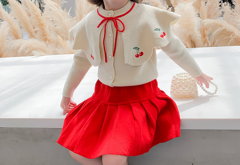 Детски пуловер за момичета в различни модели