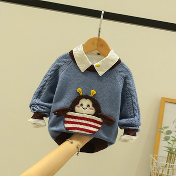 Casual παιδικό πουλόβερ για κορίτσια και αγόρια - διάφορα μοντέλα