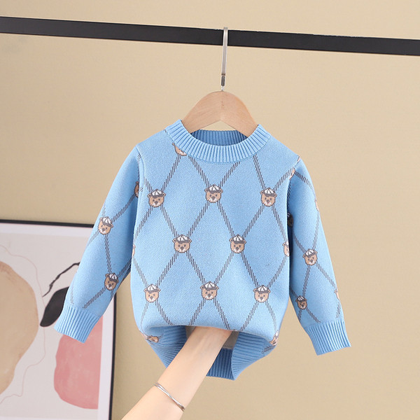 Zimski dječji džemper, prikladan za djevojčice u qin i crvenoj boji