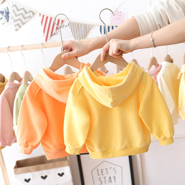 Dječja dukserica za djevojčice sa izvezenim natpisom - dva modela