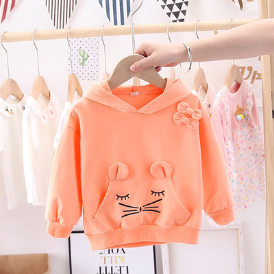 Παιδικό φούτερ με τρισδιάστατο στοιχείο και κουκούλα