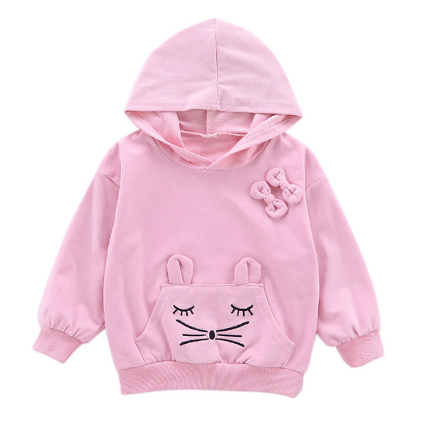 Παιδικό φούτερ με τρισδιάστατο στοιχείο και κουκούλα