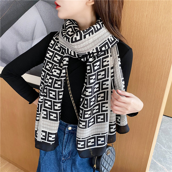 Ženski casual pamučni šal pogodan za zimu u više boja