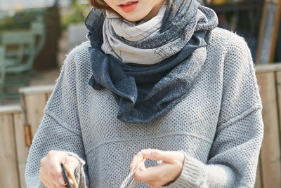 Svileni ženski šal u boji-više modela