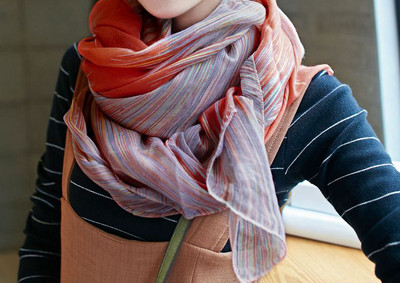 Svileni ženski šal u boji-više modela