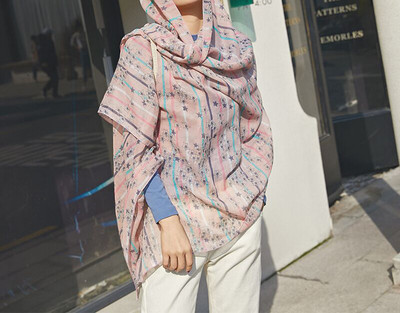 Svileni ženski šal u boji-više modela