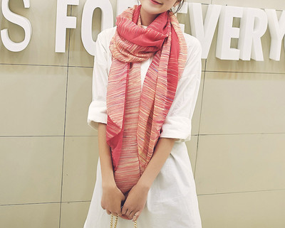 Svileni ženski šal u boji-više modela