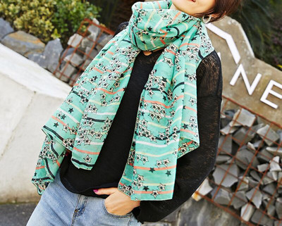 Svileni ženski šal u boji-više modela